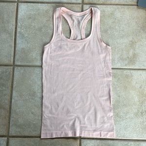 Lululemon light pink swiftly tech tank